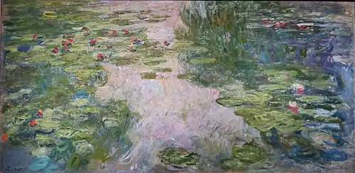 Lilie wodne (Water Lilies), 1917–1919, Honolulu Museum of Art