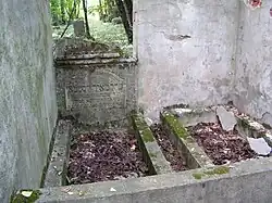 Ohel cadyka Pinchasa Menachema Justmana i jego syna Izaaka Meira Justmana