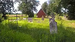 Kaplica na cmentarzu prawosławnym w Księżpolu