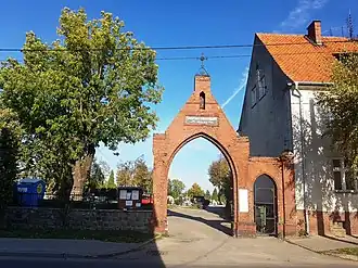 Brama cmentarza św. Magdaleny