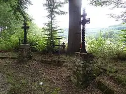 2 oryginalne duże krzyże typu prawosławnego