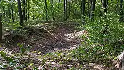 Lej po pocisku artyleryjskim