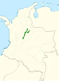 Mapa występowania