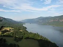 Wąwóz rzeki Kolumbia