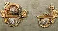 Kolczyki w kształcie dysków (Nry inw. 13551, 13552)
