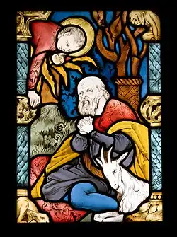 Witraż: Zwiastowanie Joachimowi, 1902–1906, Muzeum Narodowe w Krakowie