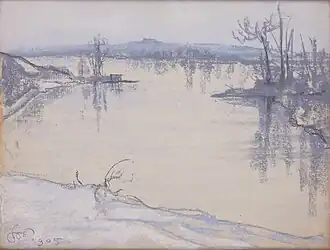 Wisła pod Krakowem, 1905, Muzeum Narodowe w Krakowie