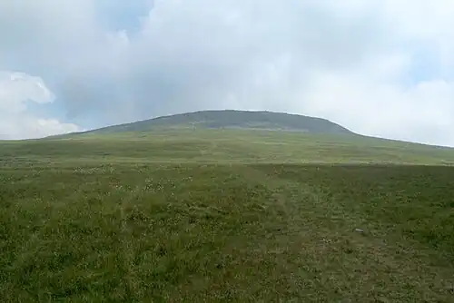Widok na partię szczytową