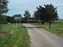 Granica między Kolnicą i Czarnuchą