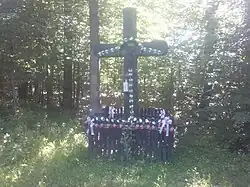 Krzyż przydrożny w Lesie „Głażyna”