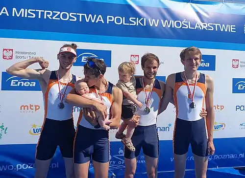 Czwórka TWDW - medaliści MP Seniorów 2022