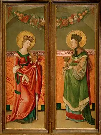 Św. Katarzyna i Św. Barbara (Warwick)