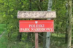 Granica Poleskiego Parku Narodowego