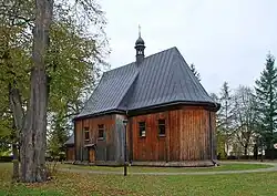 Widok od strony sanktuarium