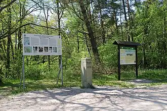 Zrekonstruowany słup graniczny