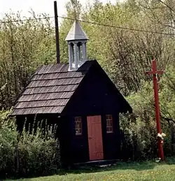 Kapliczka z XVIII wieku w Dębowej Górze