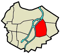 Plan przebiegu ulicy