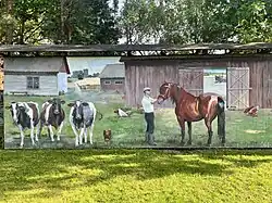 Mural z serii „Cztery pory roku”