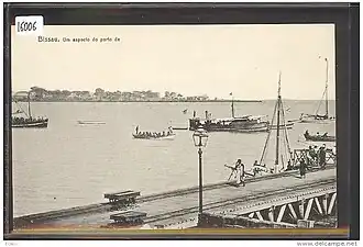 Wózki ręczne na molo