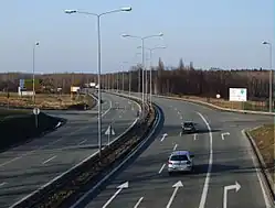 Droga krajowa nr 81 w Łaziskach Górnych