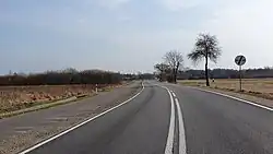 Droga nr 821 w okolicy Ostrowa Lubelskiego, 2025