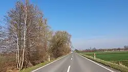 Droga nr 829 w okolicach Spiczyna, 2025