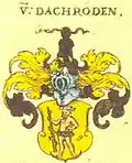 Herb von  Dacheröden