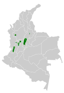 Mapa występowania