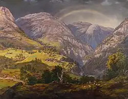 Johan Christian Clausen Dahl, Stalheim, 1842