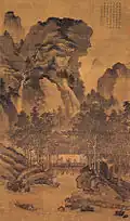 Pejzaż autorstwa Dai Jina. Narodowe Muzeum Pałacowe