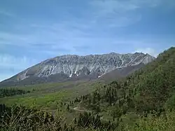 Masyw Daisen od strony południowej