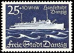 25 fenigów + 10 fenigów dopłaty