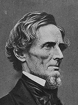 Jefferson Davis, prezydent 1861–1865