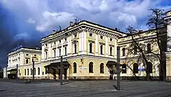 Dawny budynek dworca Kraków Główny