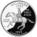 dwudziestopięciocentówka Delaware