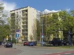 Budynki osiedla przy ul. Dickensa 22 i 24