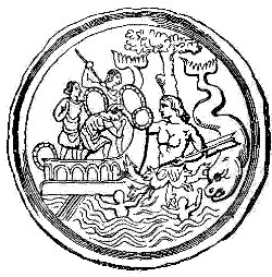 ze sceną mitologiczną (rewers)