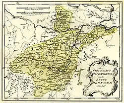 Mapa opisywanego kraju