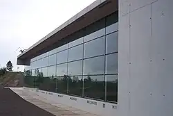 Pawilon paleontologiczny prezentujący fragment niewyeksploatowanego złoża kostnego