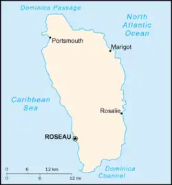 Mapa opisywanego kraju