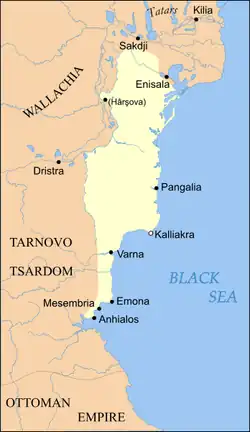 Mapa opisywanego kraju