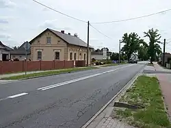 DW454 w Dobrzeniu Małym