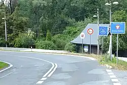 Widok od strony polskiej (sierpień 2015)