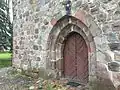 Portal zachodni w przyziemiu wieży