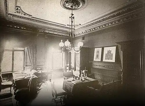 Dawny salon architekta.