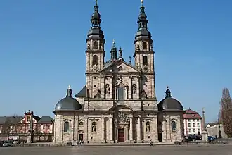 katedra w Fuldzie, Johann Dientzenhofer