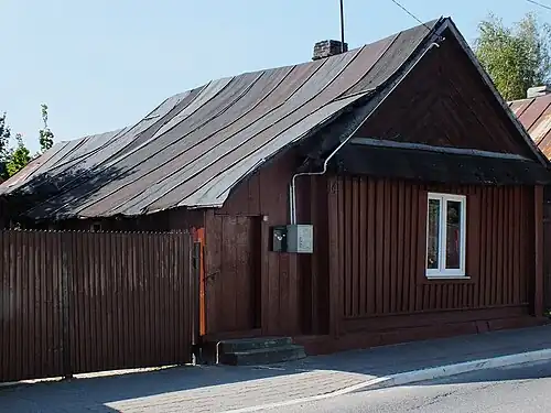 Drewniany dom przy ul. Głowackiego