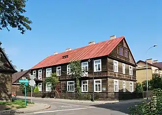 Drewniany dom przy ul. Złotej