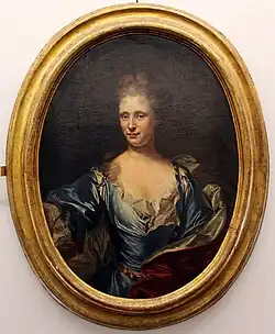 Domenico Parodi, Portret szlachcianki w błękicie