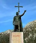Pomnik Pelayo w Covadonga, Asturia